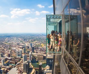 The Skydeck at Willis Tower has spectacular views spanning four states.