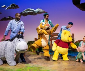 Winnie the Pooh and friends take the stage—in puppet form—in a charming new adaptation at Theatre Row. Photo by Evan Zimmerman for Murphy Made