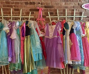 Don a princess frock and drink some tea to warm up at Let's Dress Up this winter