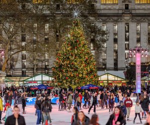 Bring your skates and you can hit the ice for free at Bryant Park. Photo by Colin Miller 