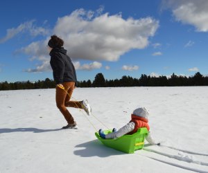 Sledding is a key part of a fun winter for Connecticut kids