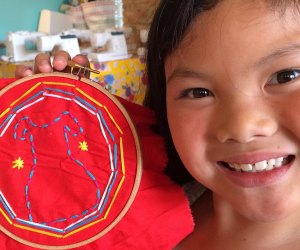 Art classes for kids in Chicago for painting, sewing and more