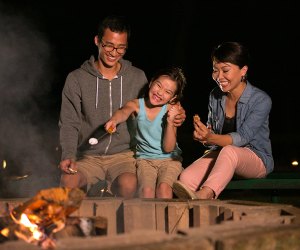 Woodloch Resort: Roasting marshmallows at Woodloch Pines