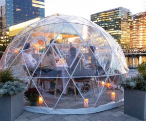 Igloos Yurts and Cozy Cabins Fun Boston Outdoor Restaurants for