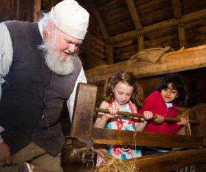 18th Century Spring Fun at the Philipsburg Manor Sheep-to-Shawl Festival