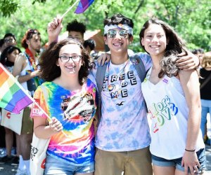 Head to Central Park for Youth Pride, a place for young people to celebrate NYC Pride with their friends. Photo courtesy of the event