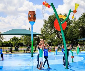 Residential Splash Pad in Houston, Texas by My Splash Pad