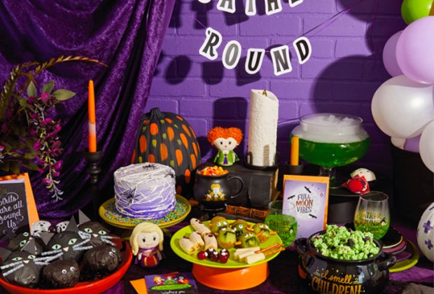 Throw a themed party for your little Hocus Pocus fan. 