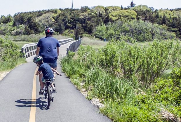 Spring Day Trips From Boston: Biking at Nickerson State Park.