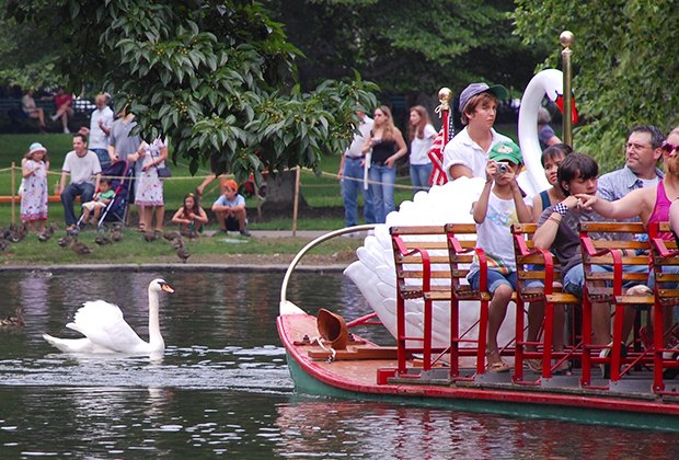 Image of Boston Swan Boat - Things To Do with Preschoolers and Toddlers