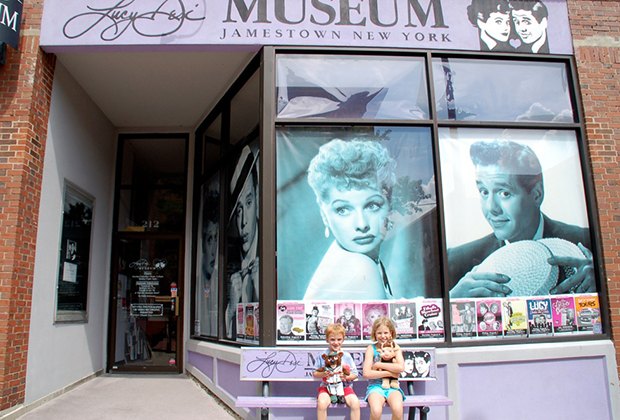 Upstate New York getaways: I Love Lucy Museum in Jamestown