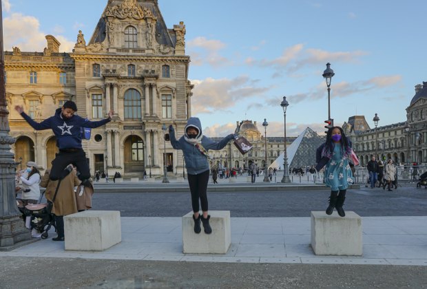 The Louvre Museum is a must visit with kids in Paris