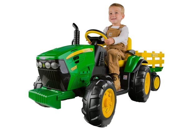 Best Kids' Ride On Toys for Kids of All Ages: Peg Perego John Deere Ground Force Tractor 