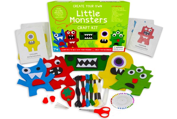 Sewing for Kids: Little Monsters Beginners Sewing Kit