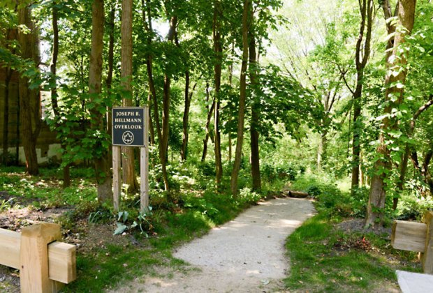 Alley Pond Park has many hiking trails