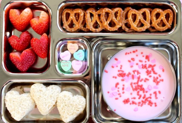 100 School Lunch Ideas for Kids: Pretzel and dip