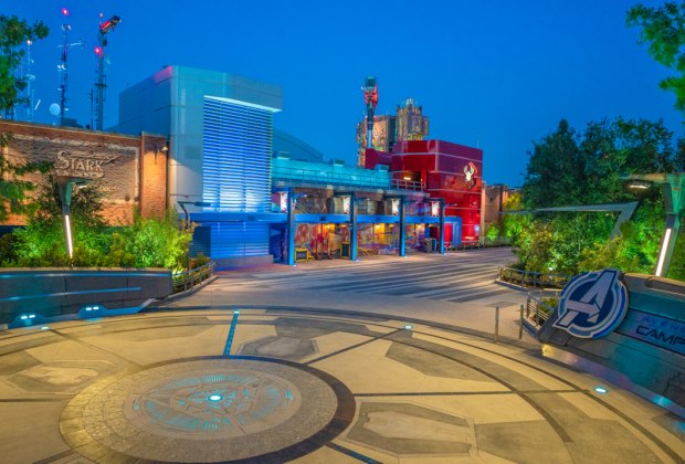 The all new Avengers Campus at Disneyland.