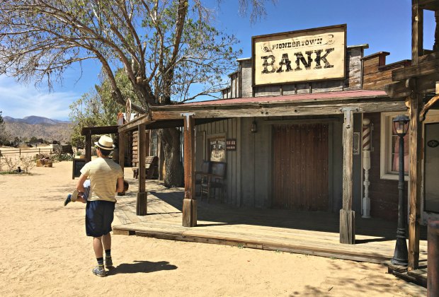 Visit the Old West like the Brady Bunch at this Hollywood Style Western Town Old West meets old movies in this frontier town.