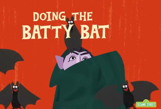 Best Sing-Along Songs for Kids: Batty Bat from Sesame Street