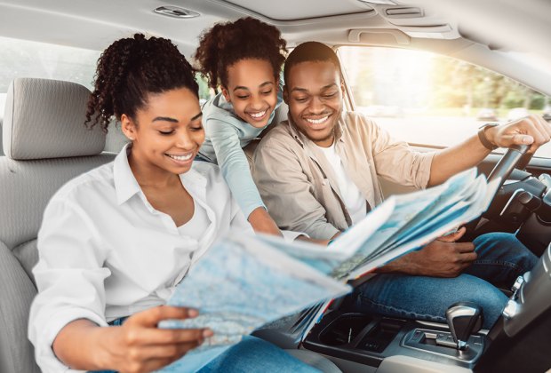 Ultimate Road Trip Planner: learn to read a map toegther