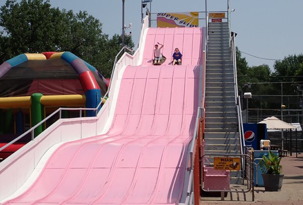 Super Slide Amusement Park: Bismarck with Kids