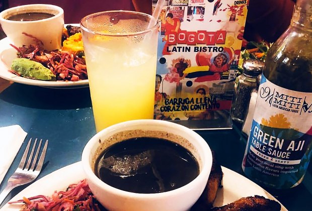 Enjoy a Latin-inspired spread at family-friendly restaurant Bogota