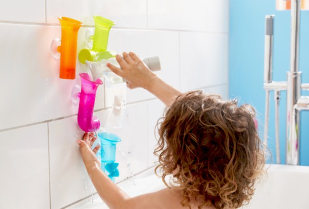Best Bath Toys for Toddlers and Babies Take water play to the next level with Boon Building Bath Pipes.