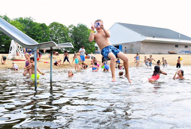 25 Free and Affordable Summer Camps in Connecticut There's always splashy fun to be had at Woodtick Rec's beach. Photo courtesy of Boys & Girls Club of Bristol Family Center