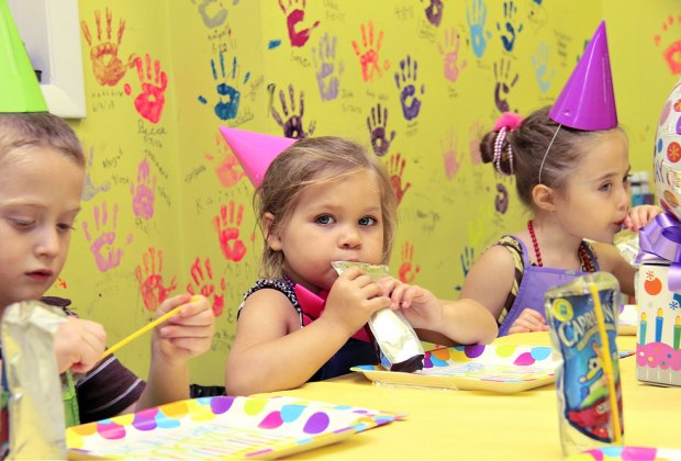 arts and crafts birthday party places