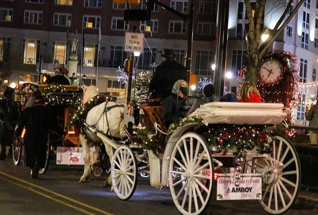 Christmas towns in New Jersey: New Brunswick's horse and carriage rides lend some magic to this Christmas town