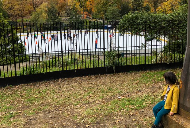 Ice skating in NYC: Wollman Rink in Central Park