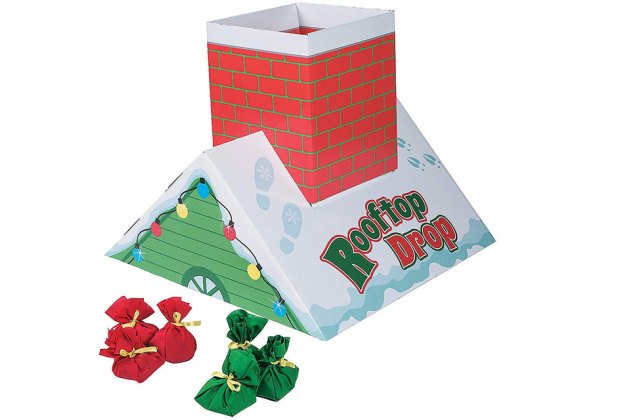 Fun Christmas Games for the Whole Family: Christmas Bean Bag Toss