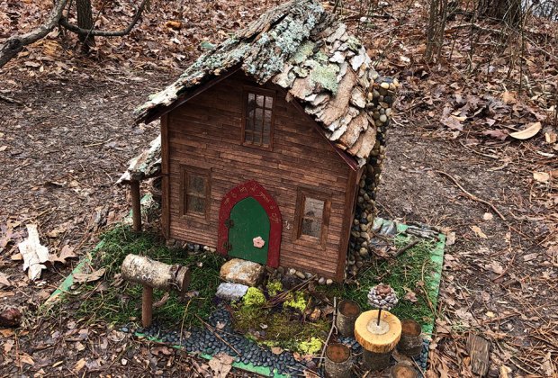 world of gnome and fairy houses at Chattahoochee Nature Center 25 Things We Are Excited To Do in Atlanta with Kids This Winter