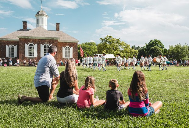 Visit Virginia's Colonial Williamsburg on a spring break vaction