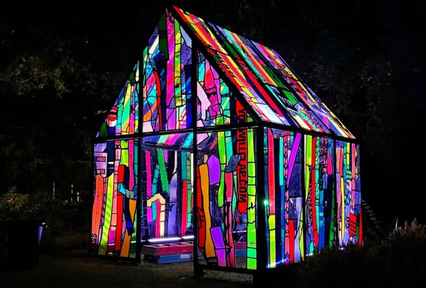 Christmas Light Displays in Los Angeles: Descanso's Enchanted Forest of Light