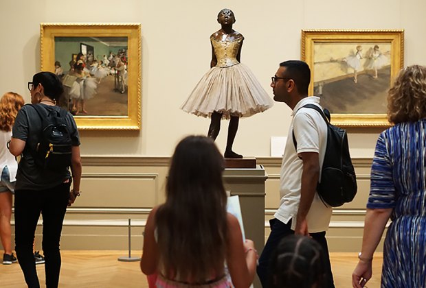 Visiting The Metropolitan Museum with Kids: Degas' most famous statue.