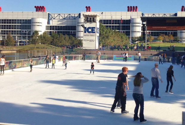 Discovery Green Ice Skating Rink