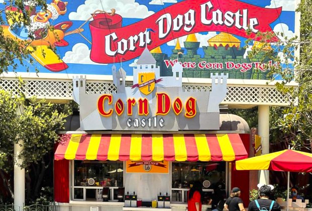 Disney California Adventure Park: Corn Dog Castle is a Kid-Pleaser