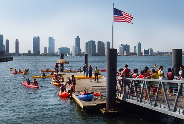 free kayak pier 26