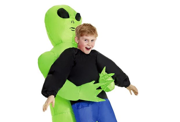 The truth is out there with this alien costume. Photo  from the Morph Store on Amazon