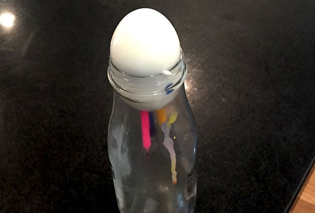 How to Get an Egg into a Bottle: A Science Experiment with a Bit of