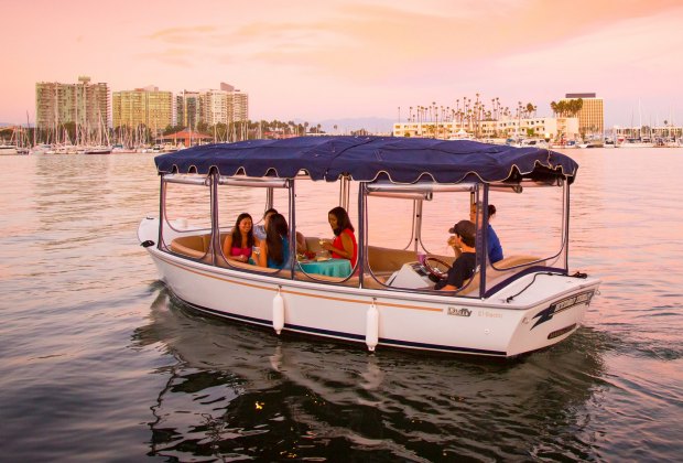 Party boat! Take a harbor tour and cruise Marina del Rey's harbor.