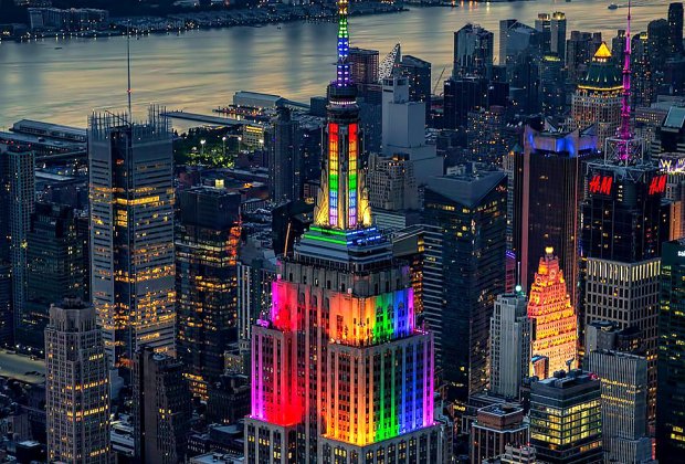 Empire State Building with kids and families: Tower Lights