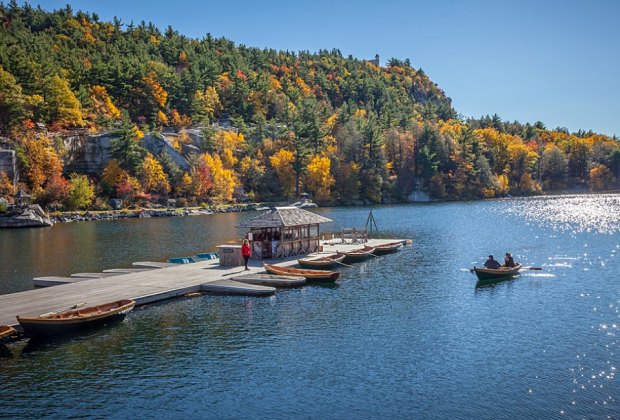 Fall Weekend Getaways near NYC Mohonk Mountain Lodge