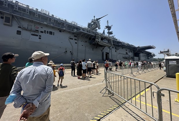 Fleet week NYC 2024: Wait in line to tour one of the visiting ships