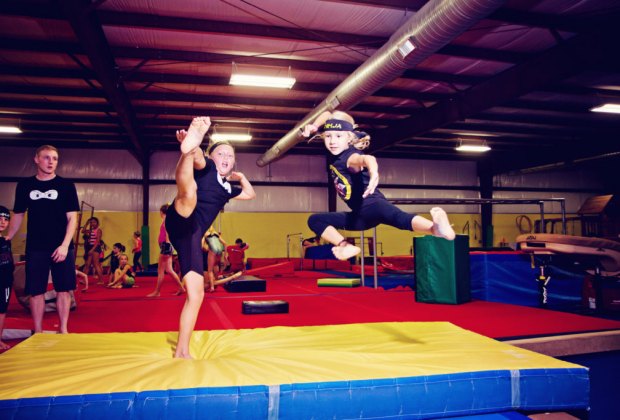 Gold Medal Gymnastics Centers Ninja Zone Classes Mommypoppins