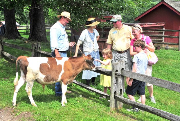 Morristown, NJ with kids: . Fosterfields Living Historical Farm