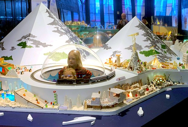 The Gingerbread City Pops Up at The Seaport