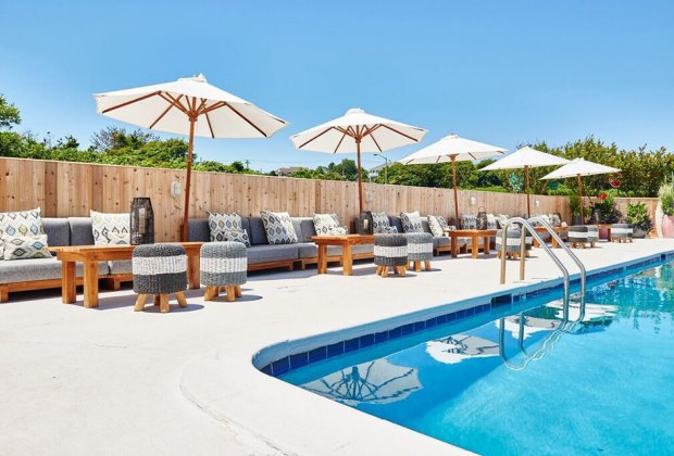 Cool hotel pools in New York: The Hero's Beach Club