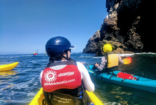 Family Travel Bucket List : Kayaking California's Channel Islands on a Trip from Ventura